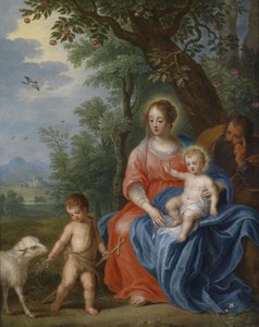 The Holy Family with the Infant John the Baptist and the Lamb